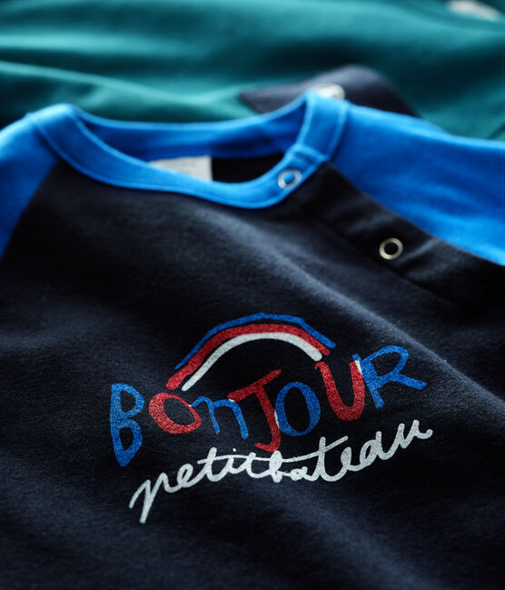 Confezione da 2 t-shirt in cotone bebè. variante 2