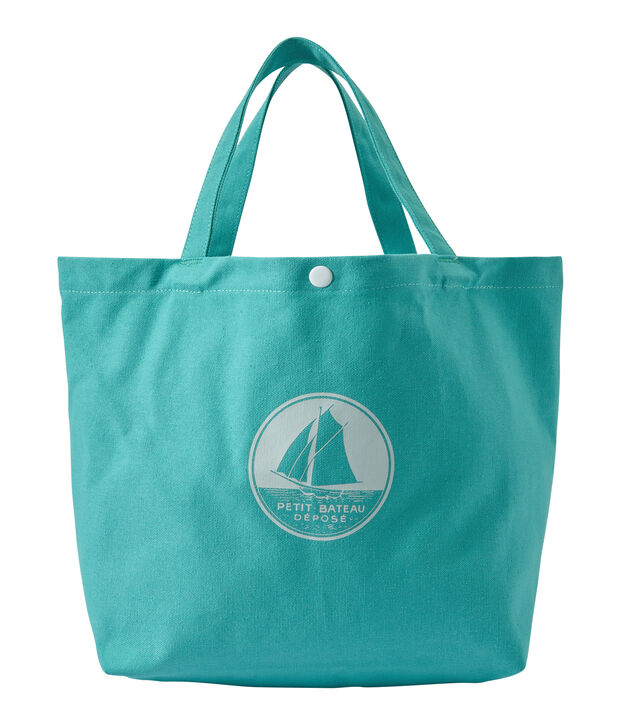 Borsa bambina in tela verde