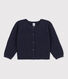 Cardigan in cotone bambina