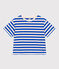 T-shirt Le Boxy in cotone a righe donna bianco AVALANCHE/ MULTICO