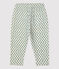 Pantalone bebè in tubique bianco AVALANCHE/ BRUT