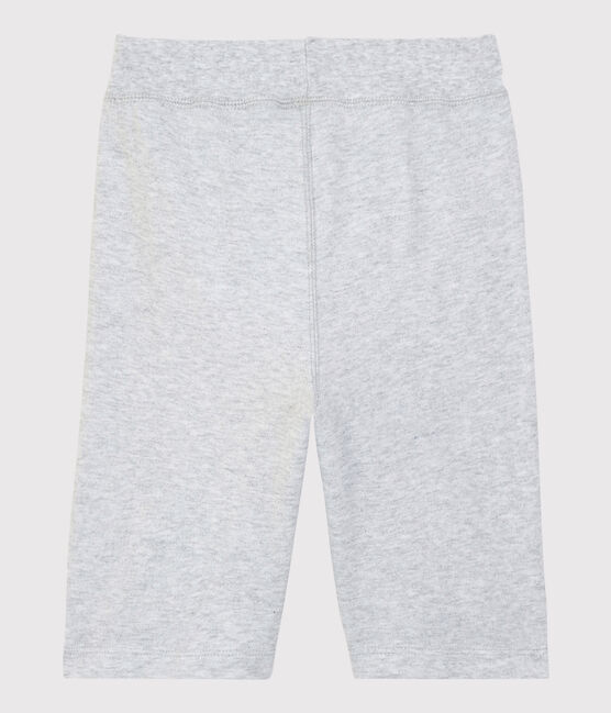 Bermuda in jersey bambino grigio POUSSIERE CHINE