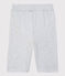 Bermuda in jersey bambino grigio POUSSIERE CHINE