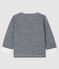 T-shirt bebè maschio blu SMOKING/bianco MARSHMALLOW