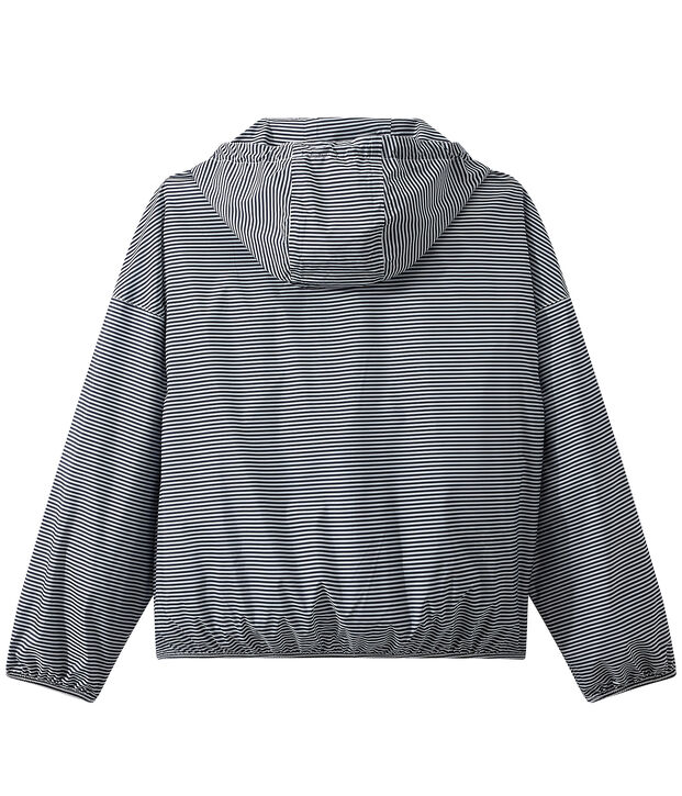 Giacchetta corto unisex blu/bianco