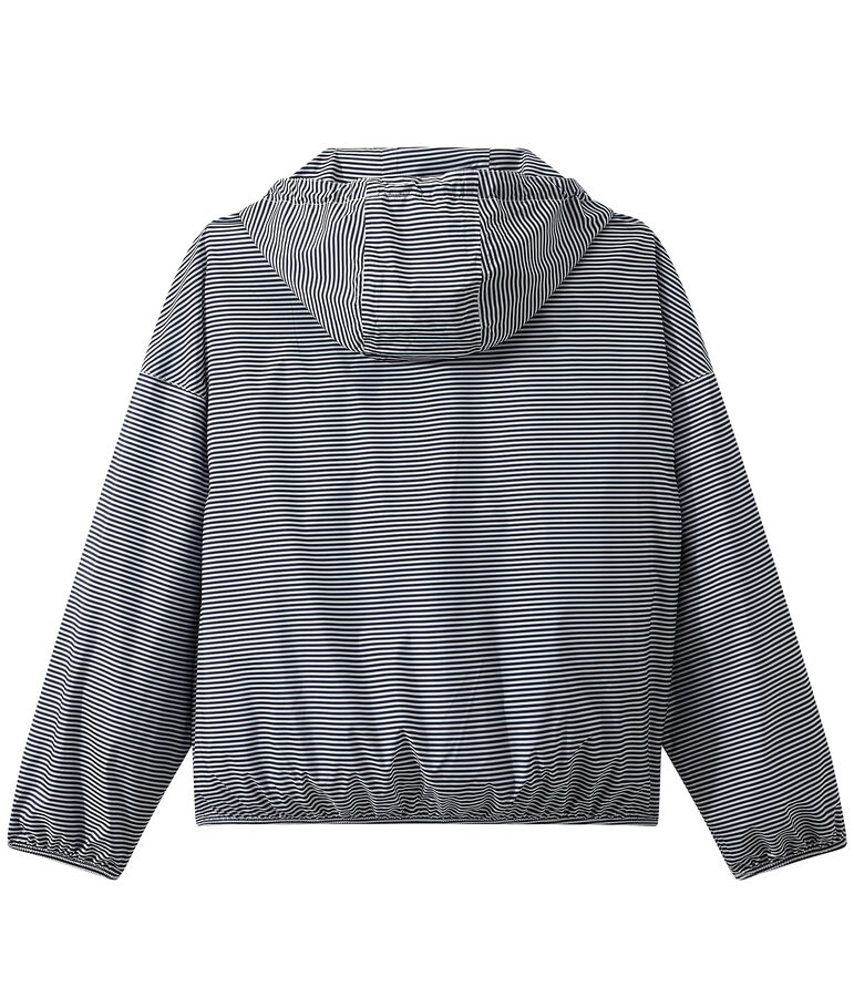 Giacchetta corto unisex blu/bianco