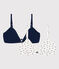 Confezione di 2 reggiseni cuore da ragazza in cotone ed elastan variante 1