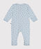 Pigiama in cotone con stampa neonato blu GOMME/ BEACH