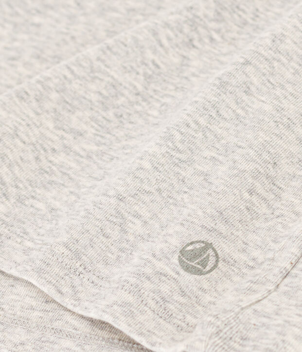 T-shirt L'ICONIQUE girocollo in cotone Donna grigio