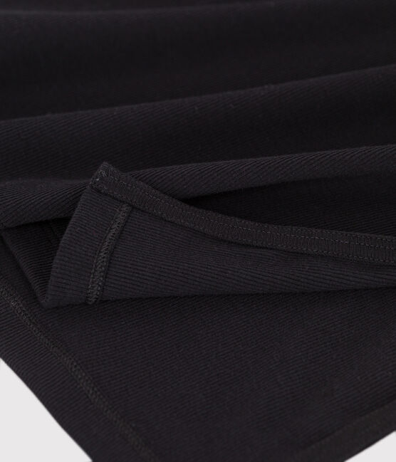 Abito canotta lungo in cotone donna nero BLACK