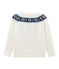 Pull bambina bianco MARSHMALLOW/bianco MULTICO