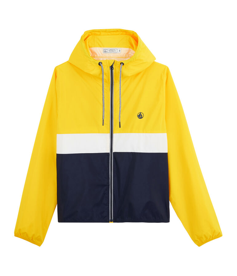 K-way corto unisex blu/bianco/giallo
