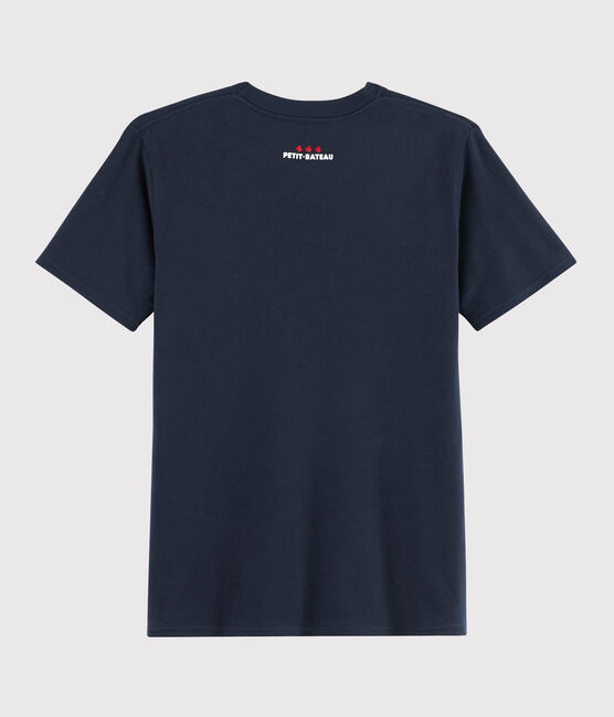 T-shirt cotone Donna / Uomo blu SMOKING
