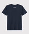 T-shirt cotone Donna / Uomo blu SMOKING