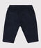 Pantaloni in velluto a coste grosse per bebè blu SMOKING