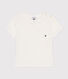 T-shirt bebè a maniche corte in jersey fiammato