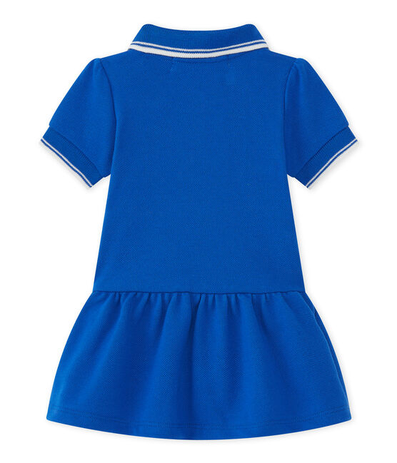 Abito per bambina a maniche corte blu PERSE
