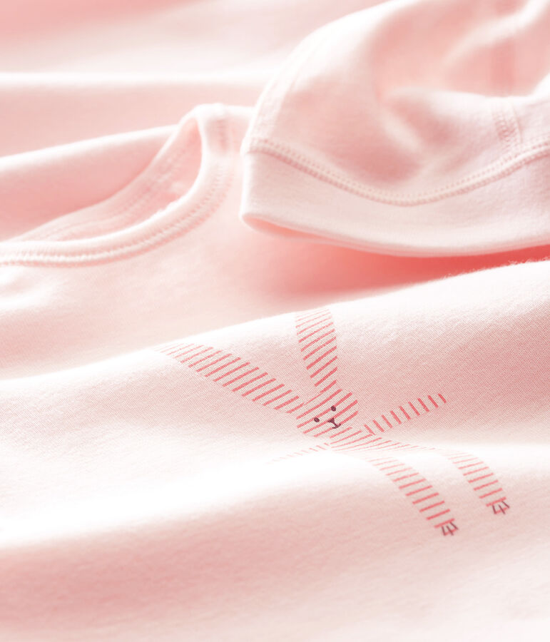 Scatola regalo nascita a costine multicolore