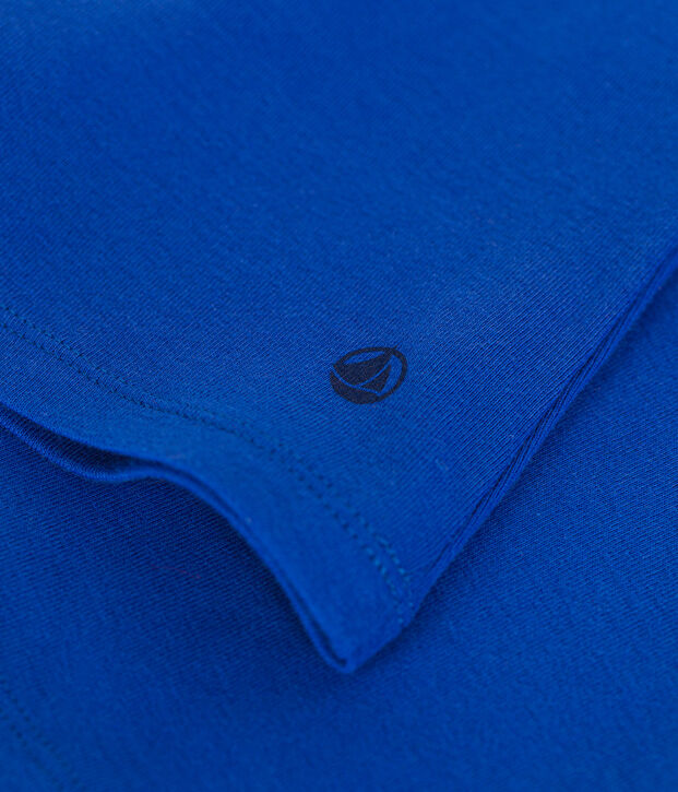 T-shirt L'ICONIQUE girocollo in cotone Donna blu