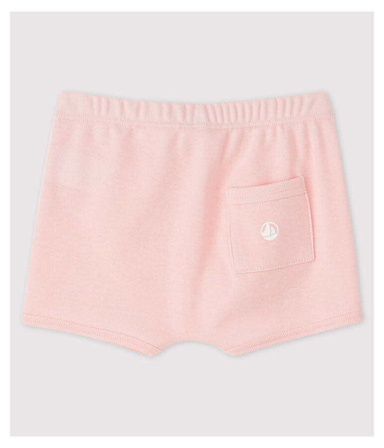 Shorts per  beb&egrave; in cotone rosa MINOIS