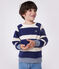 Felpa bambino unisex in cotone a righe blu MEDIEVAL/ AVALANCHE