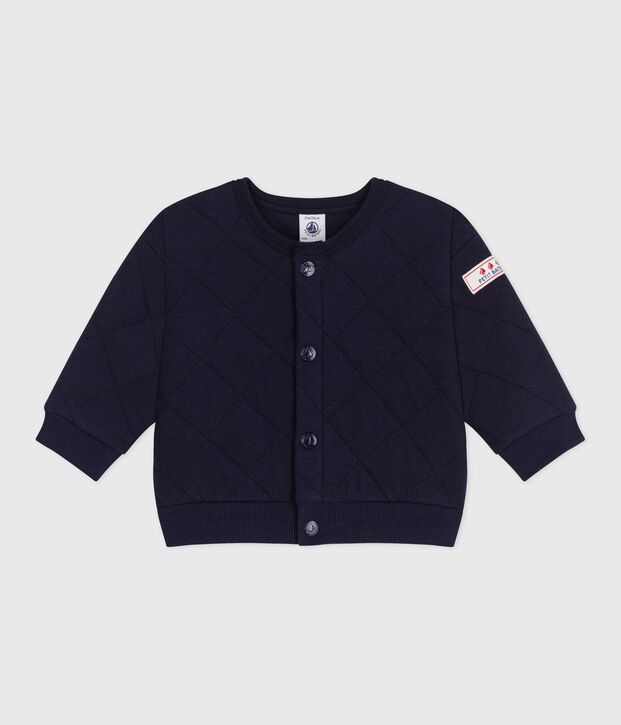Cardigan in cotone spesso tinta unita neonato SOIR