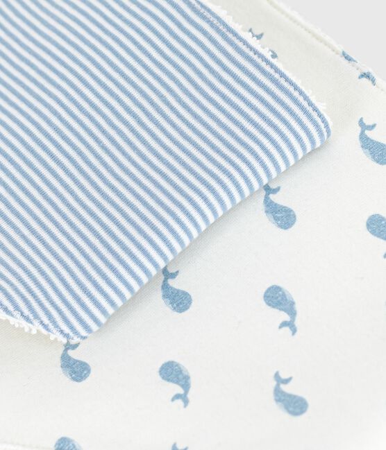 Set di bandane in cotone con stampa neonato variante 1