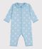 Pigiama senza piedini con colletto in cotone con stampa a cuori neonato MIMI/ ECUME