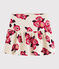 Gonna in tessuto felpato bambina beige MONTELIMAR/bianco MULTICO