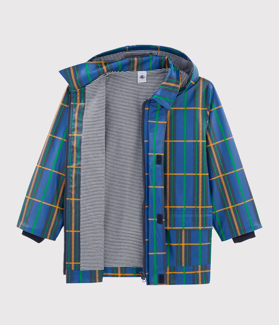 Cerata bambino unisex a scacchi blu LIMOGES/bianco MULTICO