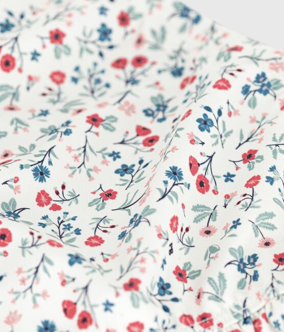 Slip da bagno a volant con stampa a fiori neonato bianco MARSHMALLOW/bianco MULTICO