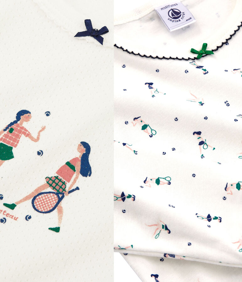 Lotto da 2 pigiami bimba multicolore