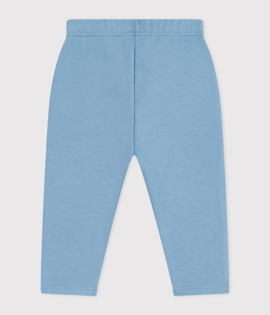Pantaloni in tessuto felpato per bebè blu AZUL