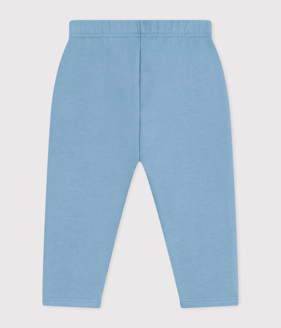 Pantaloni in tessuto felpato per bebè blu AZUL