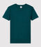 T-shirt girocollo iconica in cotone Donna verde PINEDE
