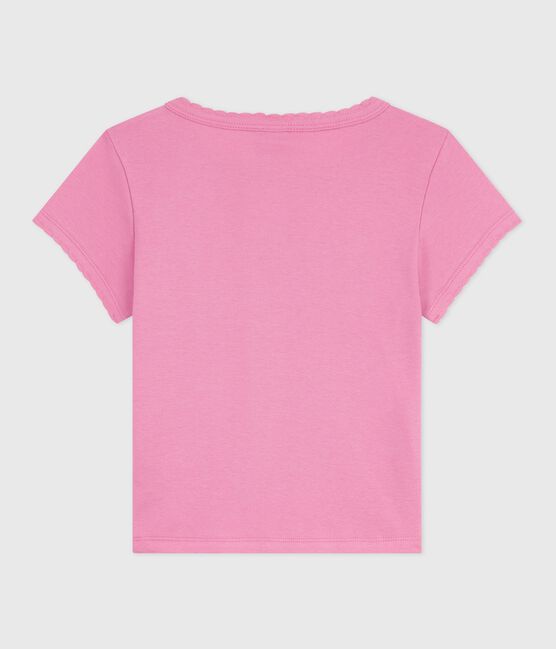 T-shirt a maniche corte con stampa bambina BOUDOIR