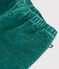 Pantaloni in velluto tinta unita neonato verde