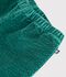 Pantaloni in velluto tinta unita neonato verde