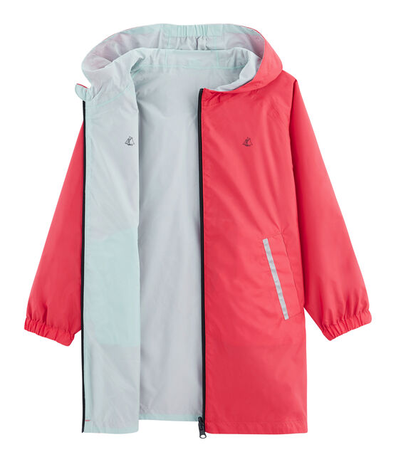 Giacchetta reversibile bambino unisex rosa GROSEILLER/blu CRYSTAL