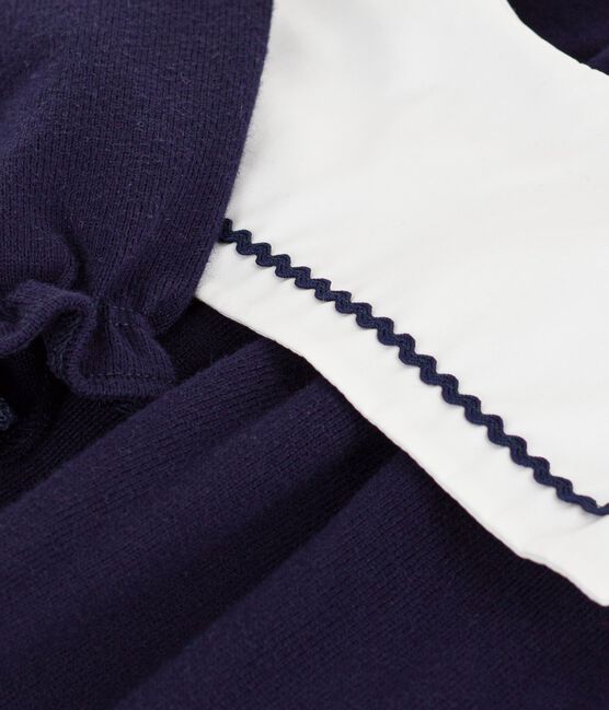 Tutina corta con colletto alla marinara in cotone neonato SOIR