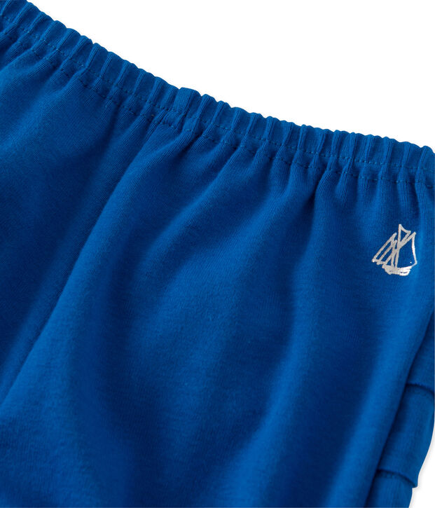 Culotte bloomer per beb&egrave; femmina blu