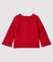 Cardigan lana e cotone bebè femmina rosa POPPY