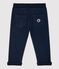 Pantaloni in molleton bebè. blu SMOKING