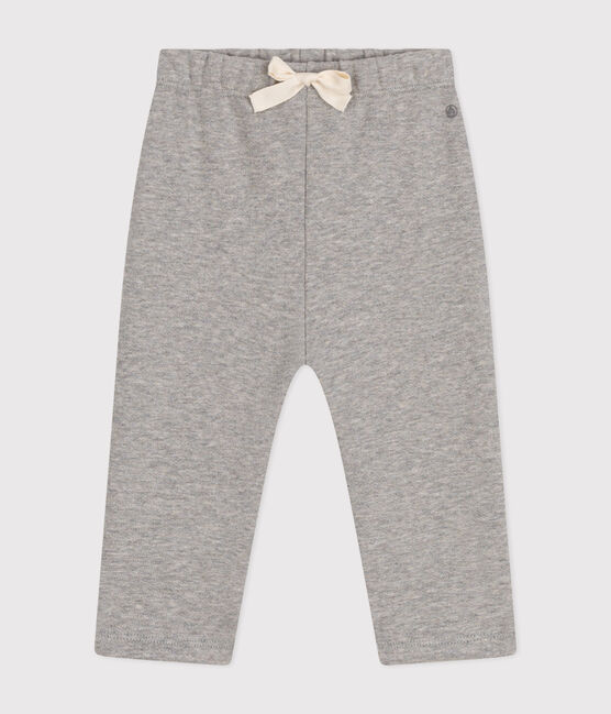 Pantaloni bebè in tessuto felpato  grigio CHATON CHINE