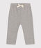 Pantaloni bebè in tessuto felpato  grigio CHATON CHINE