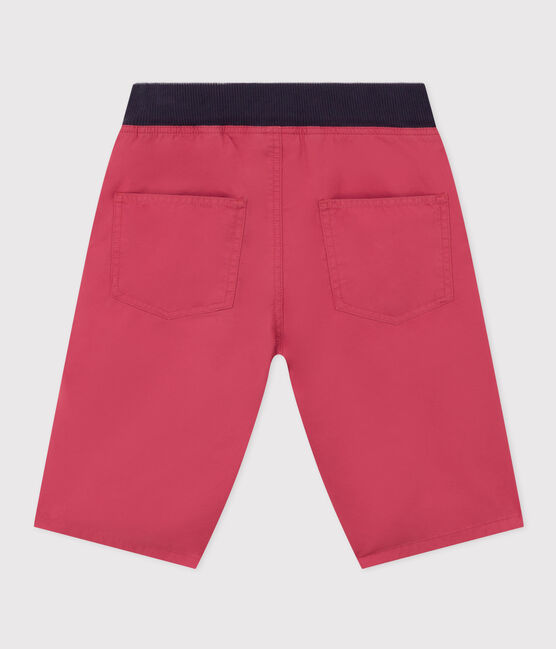 Bermuda in serge di cotone bambino rosa PAPI