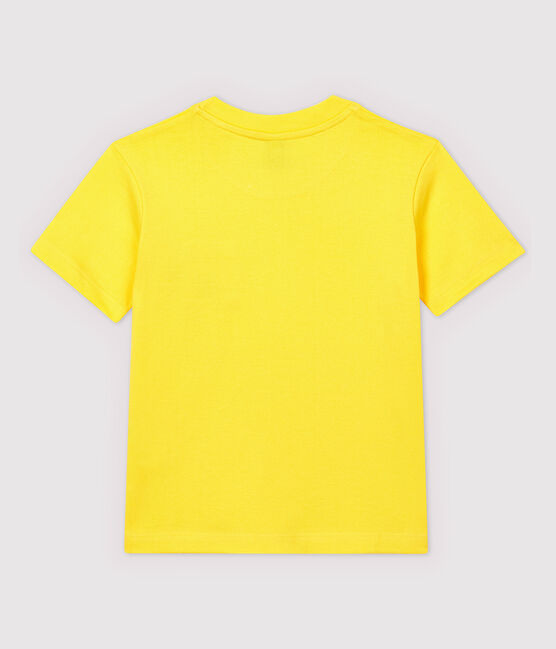 T-shirt maniche corte in jersey bambino giallo RAIPONCE