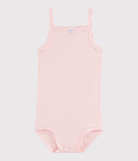 Body con spalline bebè femmina rosa MINOIS