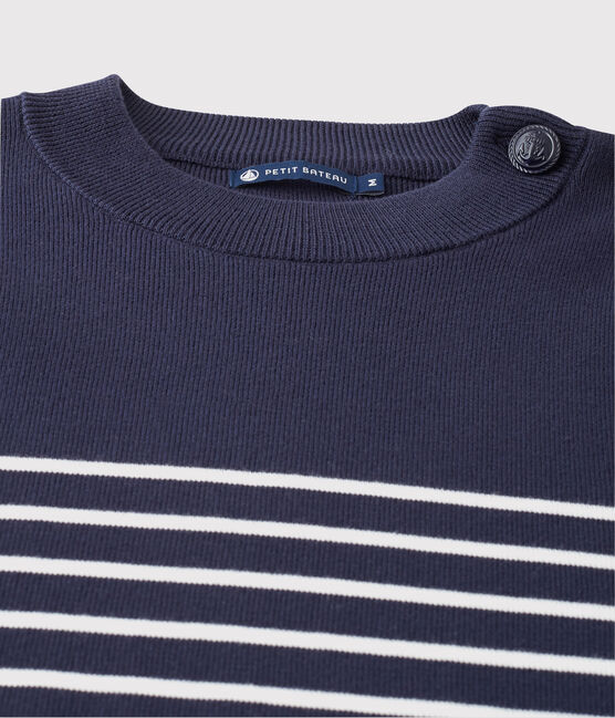 Pull marinaro Uomo blu SMOKING/bianco MARSHMALLOW