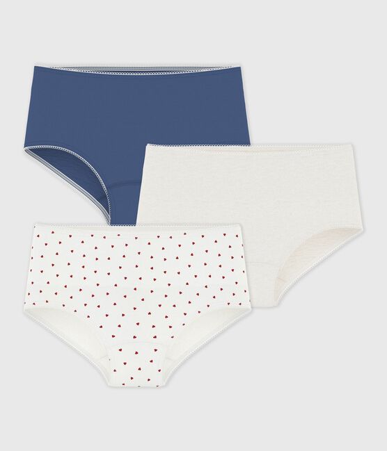 Set di shorty in misto cotone ed elastan con stampa a cuori bambino variante 1